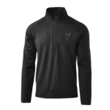 Badlands Flex Lightweight 1/4-Zip Hoodie Grid Fleece Lining Stretch Cuff and Hem