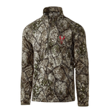 Badlands Flex Lightweight 1/4-Zip Hoodie Grid Fleece Lining Stretch Cuff and Hem