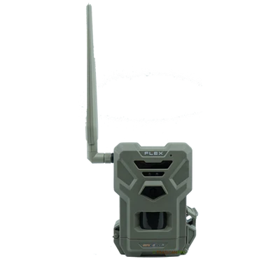 SPYPOINT Flex Dual-Sim Cellular Trail Camera 33MP Photos 1080p Videos with Sound and On-Demand Photo/Video Requests 0.3S Responsive Trigger CONNECTS CANADA ONLY